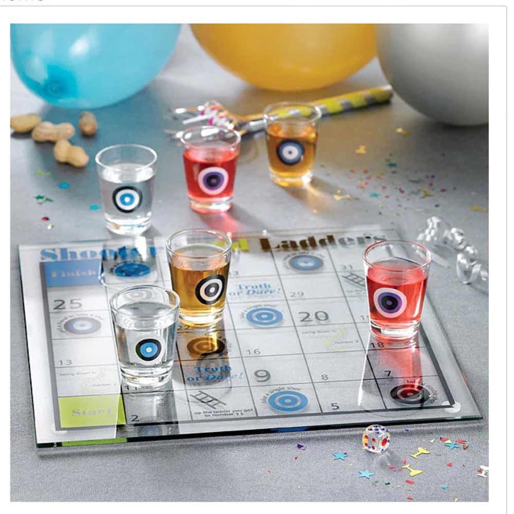 Game Night Drinking Shoots and Ladders Game